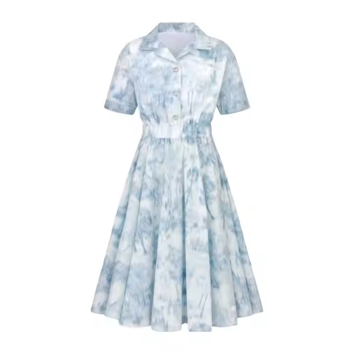 girls flower white dress