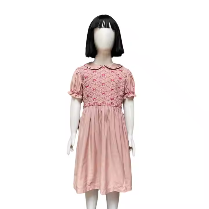 girls flower white dress