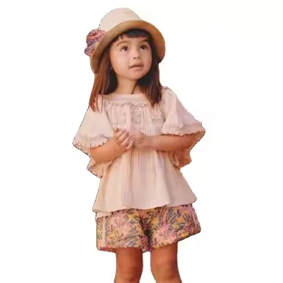 Baby girls cotton romper