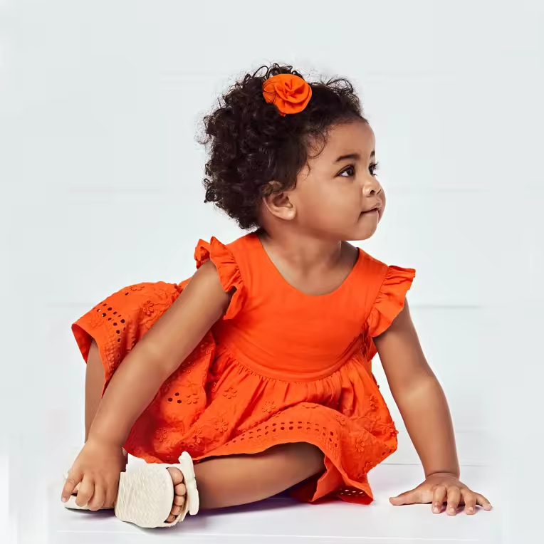 Baby girls cotton romper