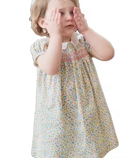 Baby girls cotton romper