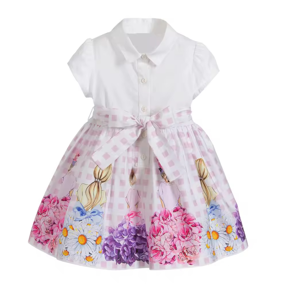 Baby girls cotton romper