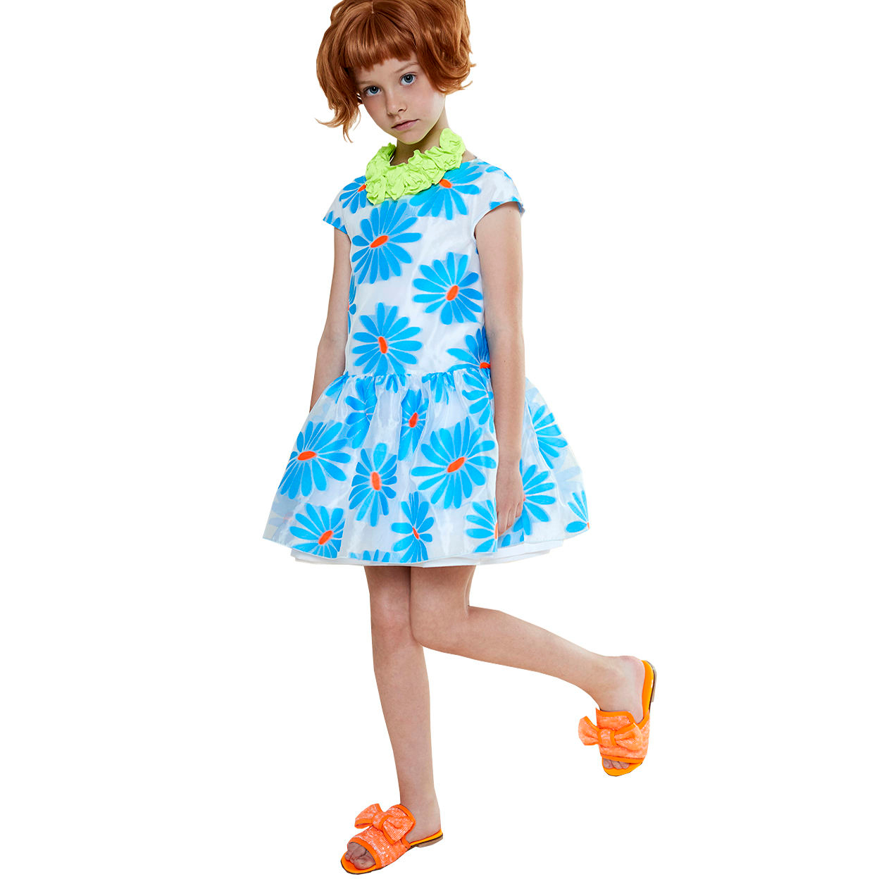 Custom Fashion Floral Print 8 Years Smocked Girls Dress Designs Baby Girl Summer Dress